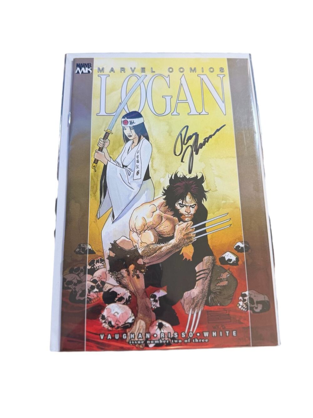 Logan #2 Marvel Knights Comic Signed by Roy Thomas with COA